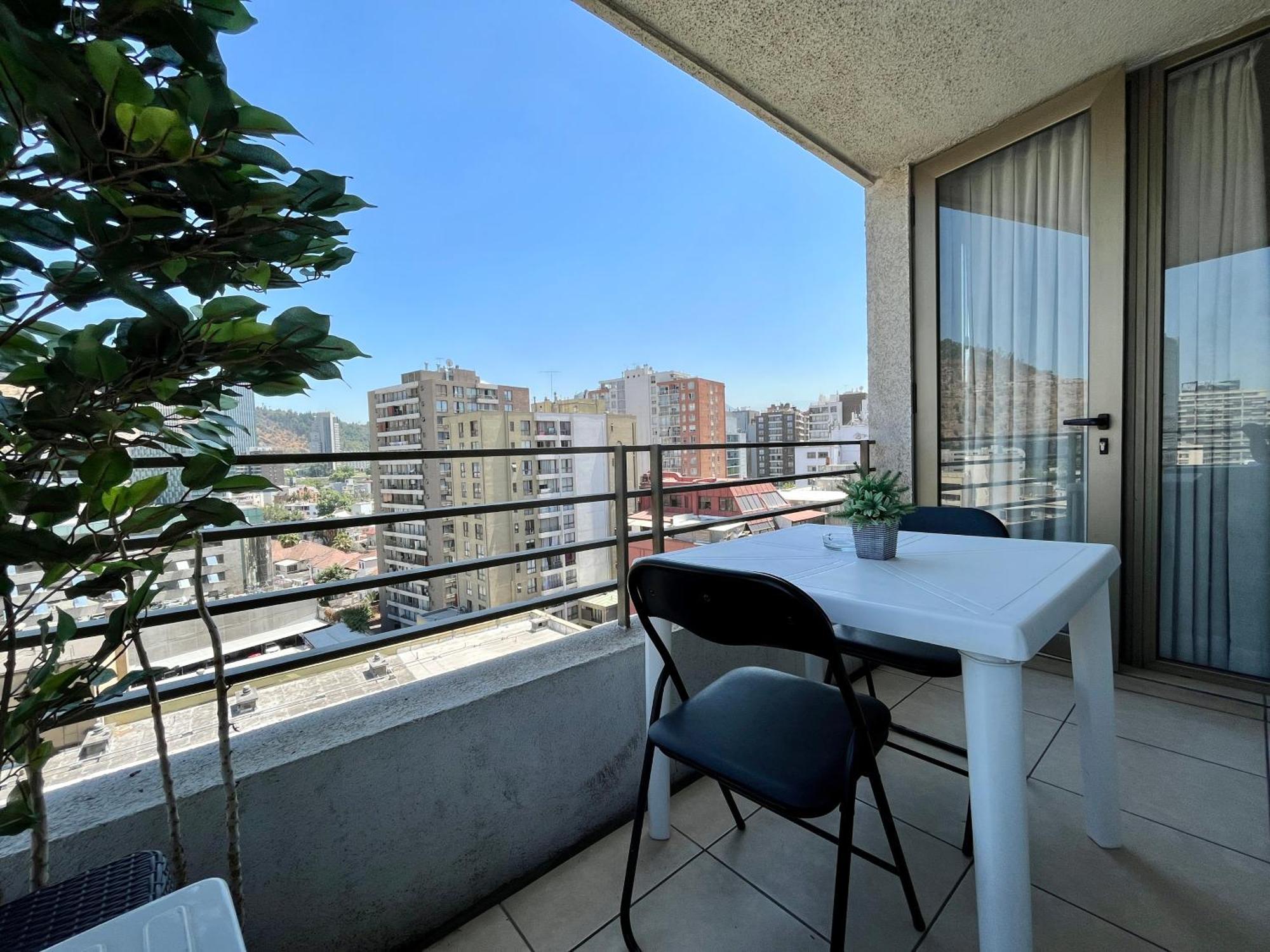 Apartamentos City Centro Manuel Montt Santiago Dış mekan fotoğraf