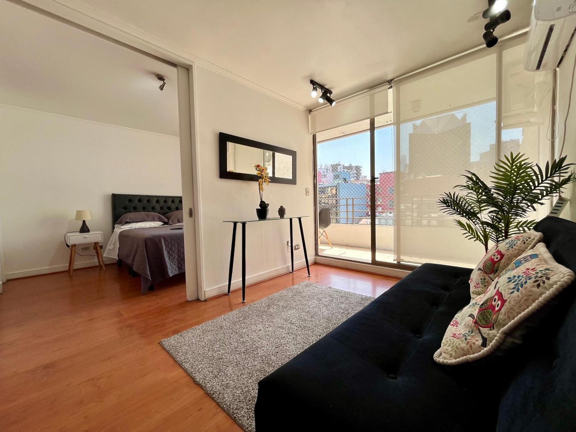 Apartamentos City Centro Manuel Montt Santiago Dış mekan fotoğraf