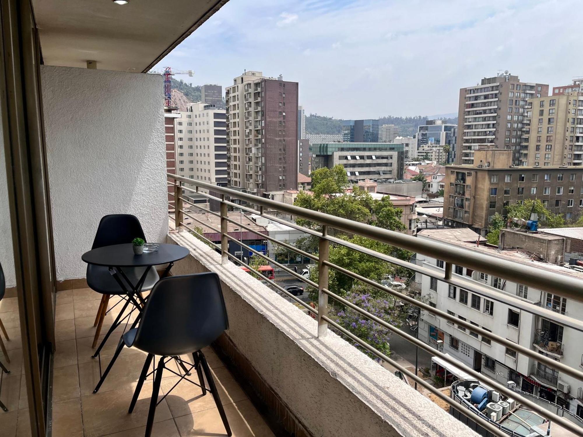 Apartamentos City Centro Manuel Montt Santiago Dış mekan fotoğraf