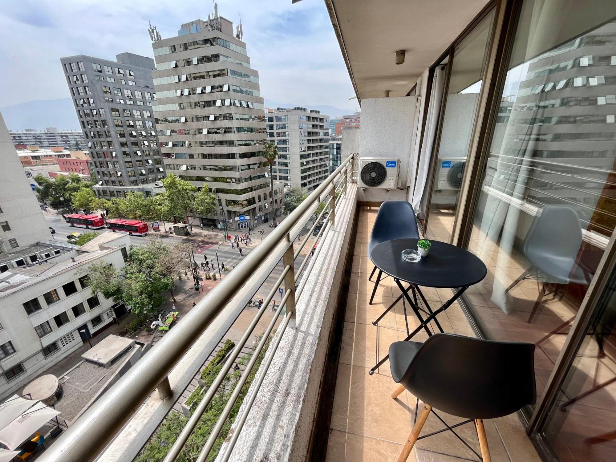 Apartamentos City Centro Manuel Montt Santiago Dış mekan fotoğraf