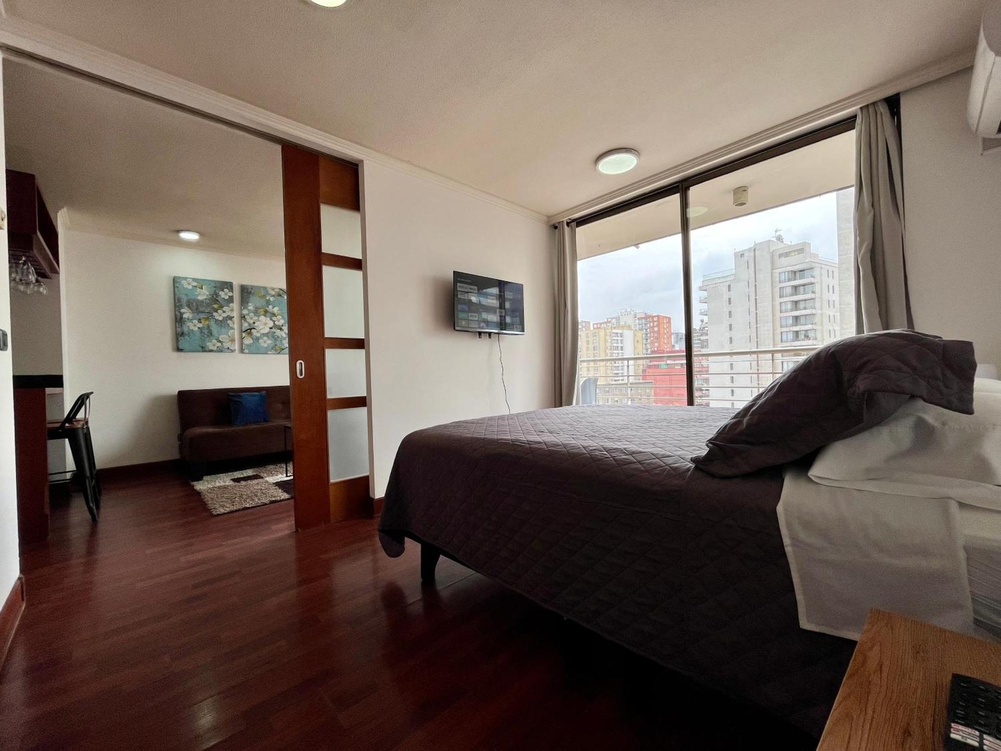 Apartamentos City Centro Manuel Montt Santiago Dış mekan fotoğraf