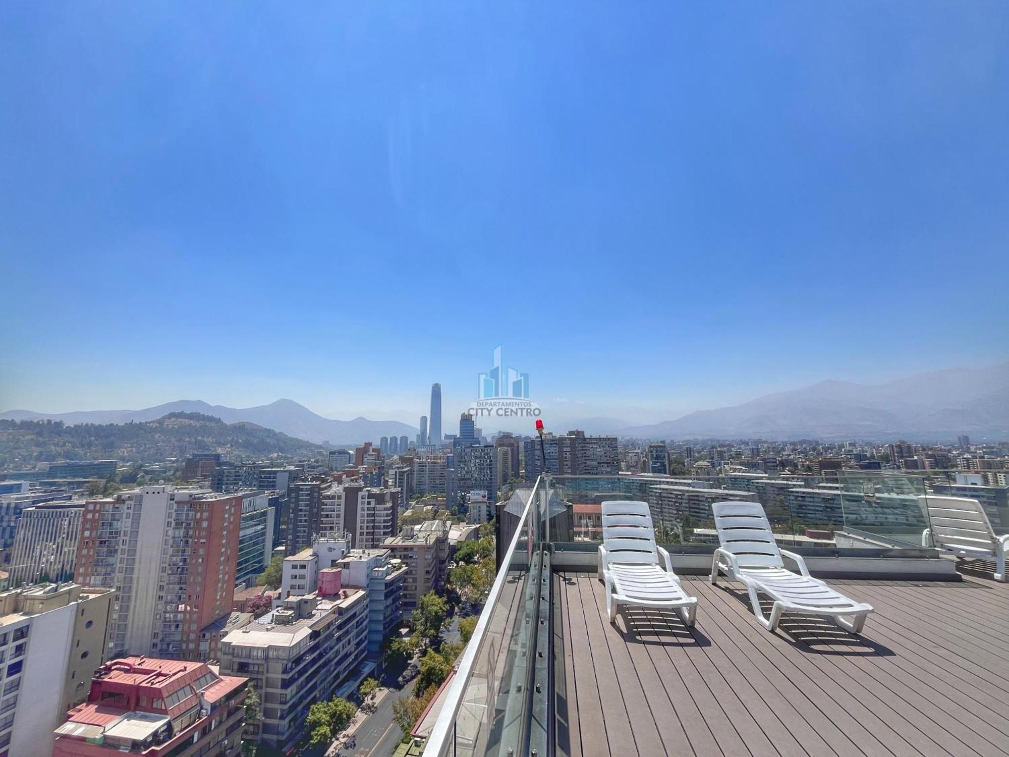 Apartamentos City Centro Manuel Montt Santiago Dış mekan fotoğraf
