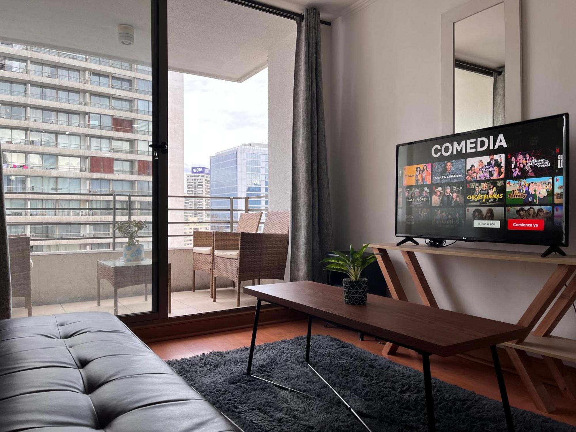 Apartamentos City Centro Manuel Montt Santiago Dış mekan fotoğraf
