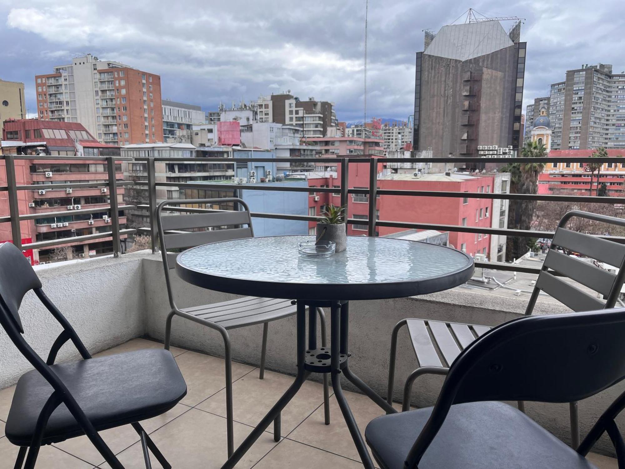 Apartamentos City Centro Manuel Montt Santiago Dış mekan fotoğraf
