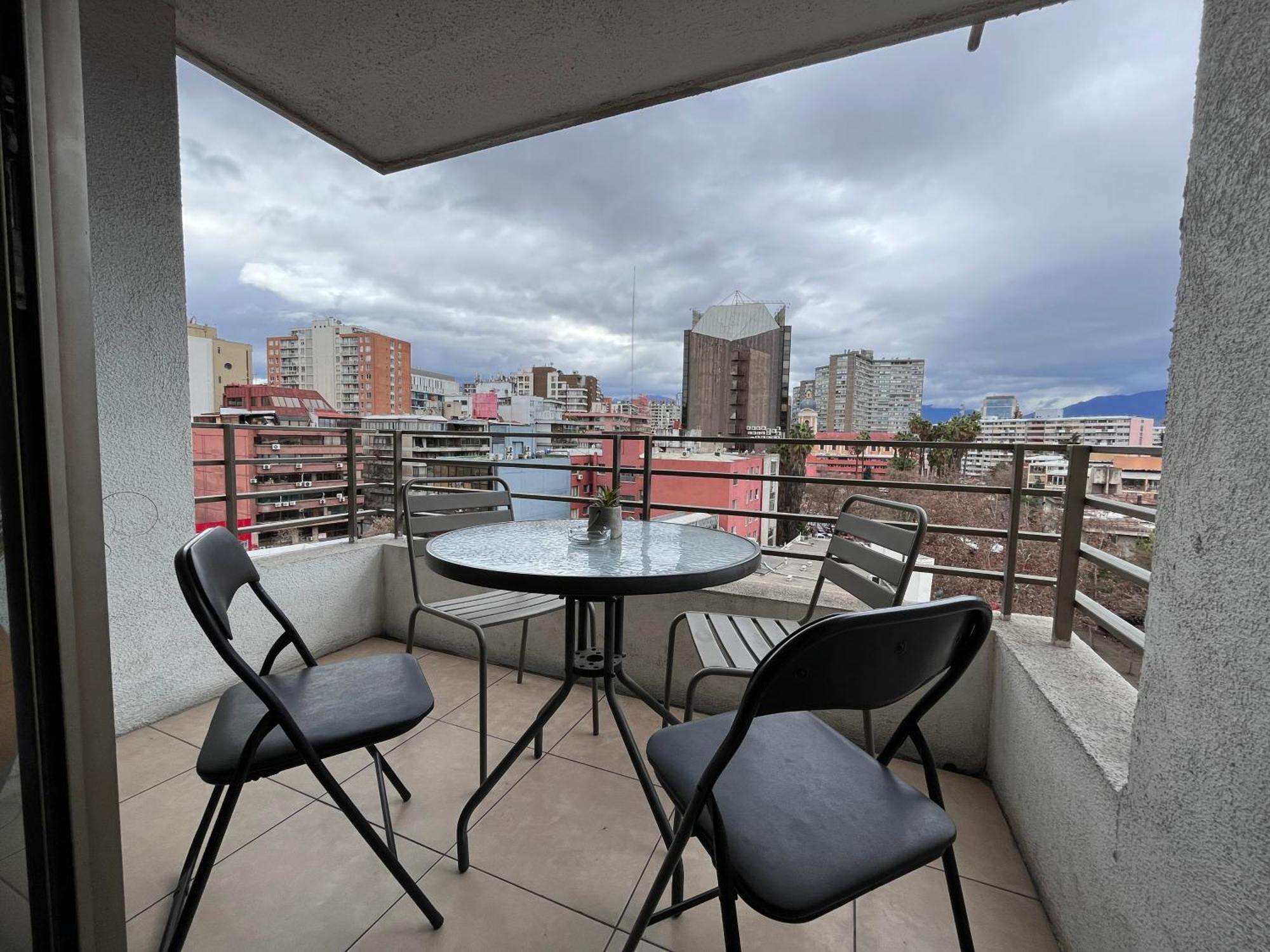 Apartamentos City Centro Manuel Montt Santiago Dış mekan fotoğraf