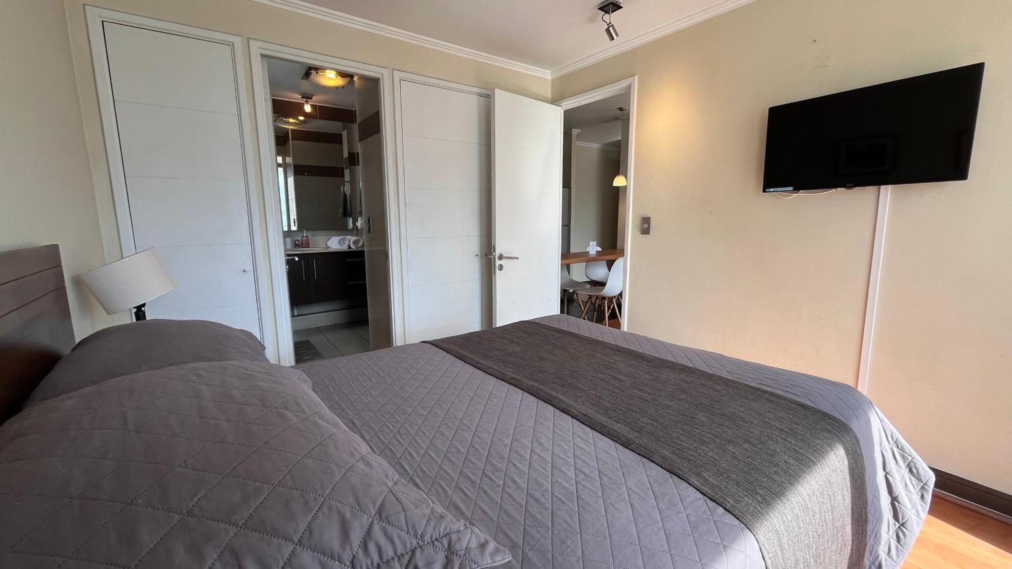 Apartamentos City Centro Manuel Montt Santiago Dış mekan fotoğraf