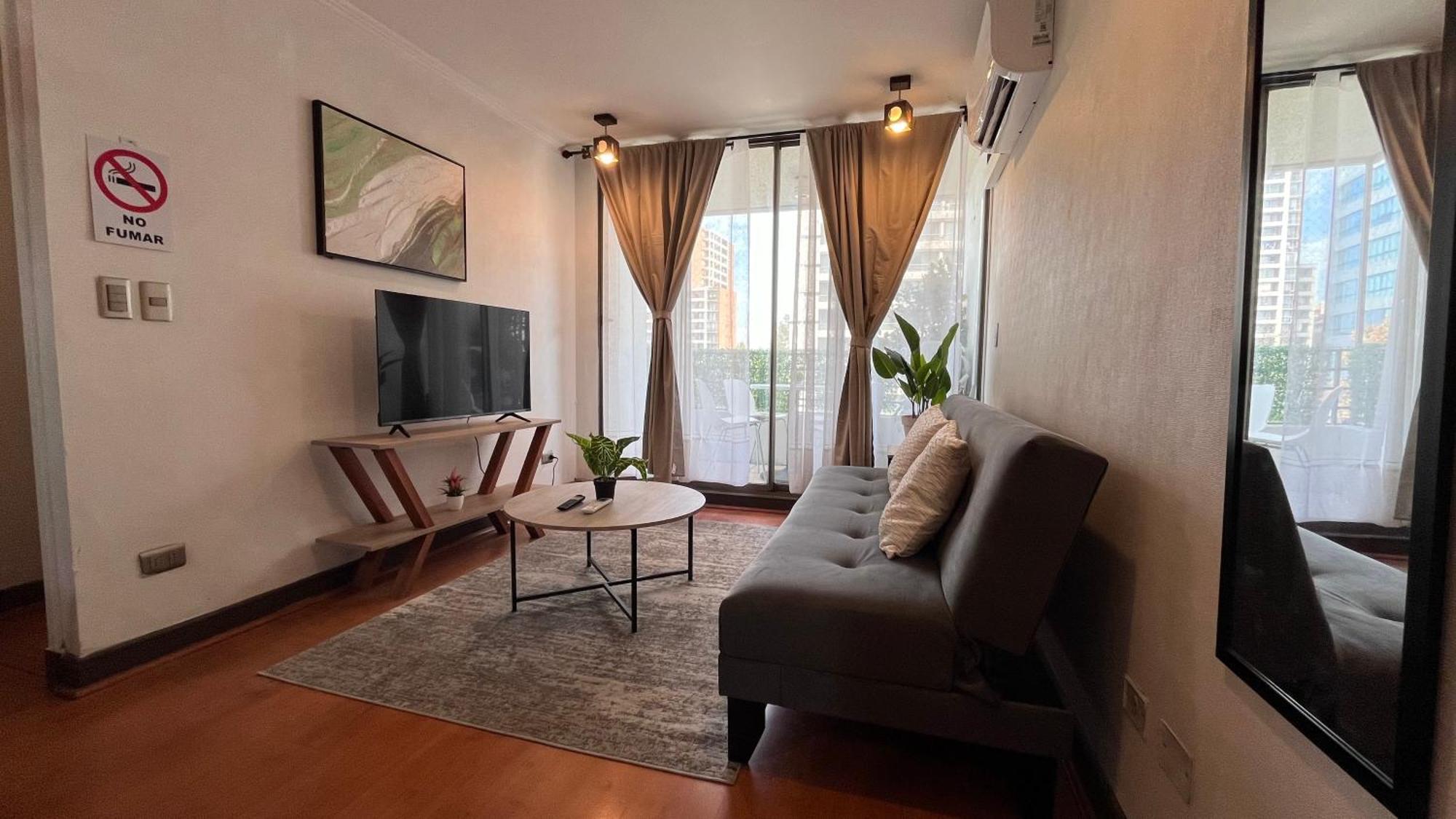 Apartamentos City Centro Manuel Montt Santiago Dış mekan fotoğraf