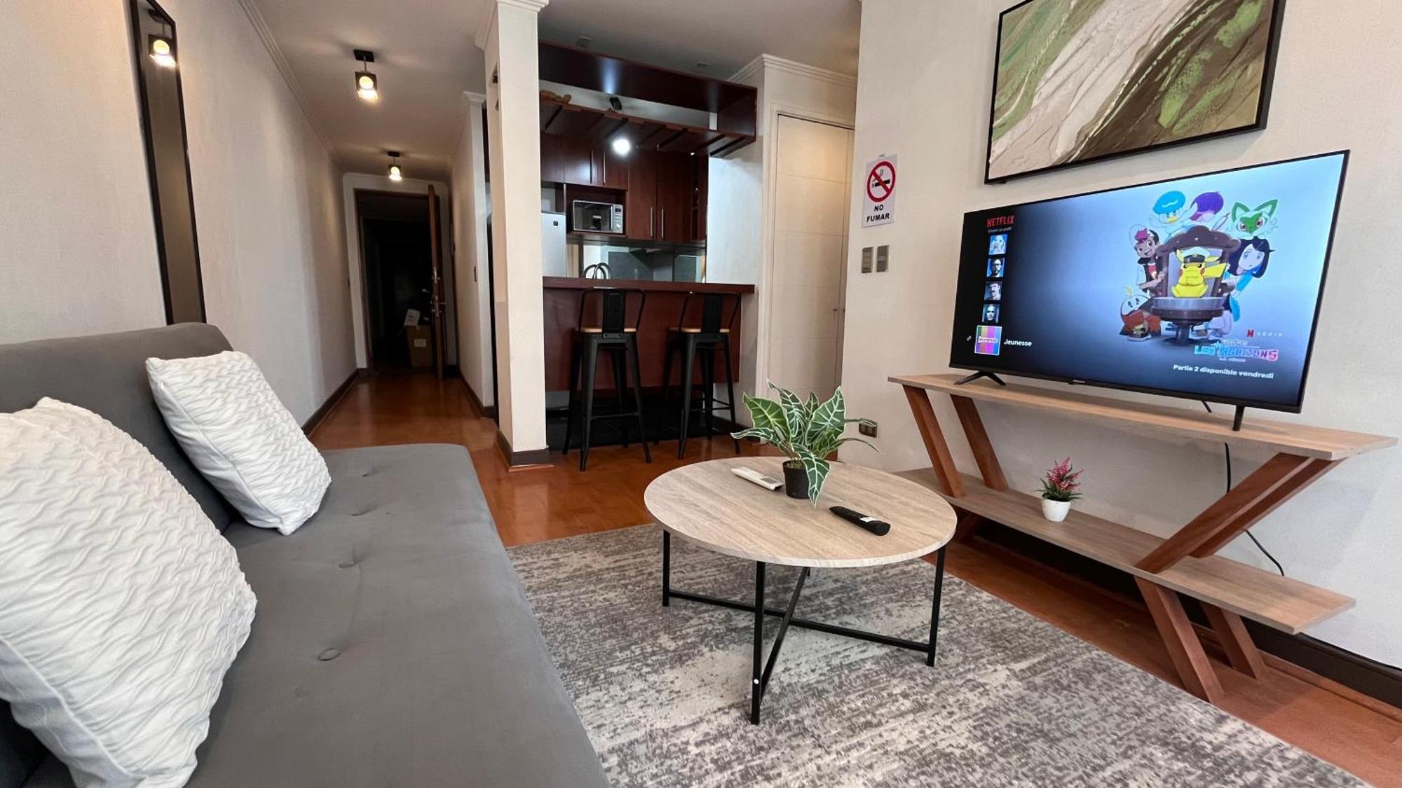 Apartamentos City Centro Manuel Montt Santiago Dış mekan fotoğraf