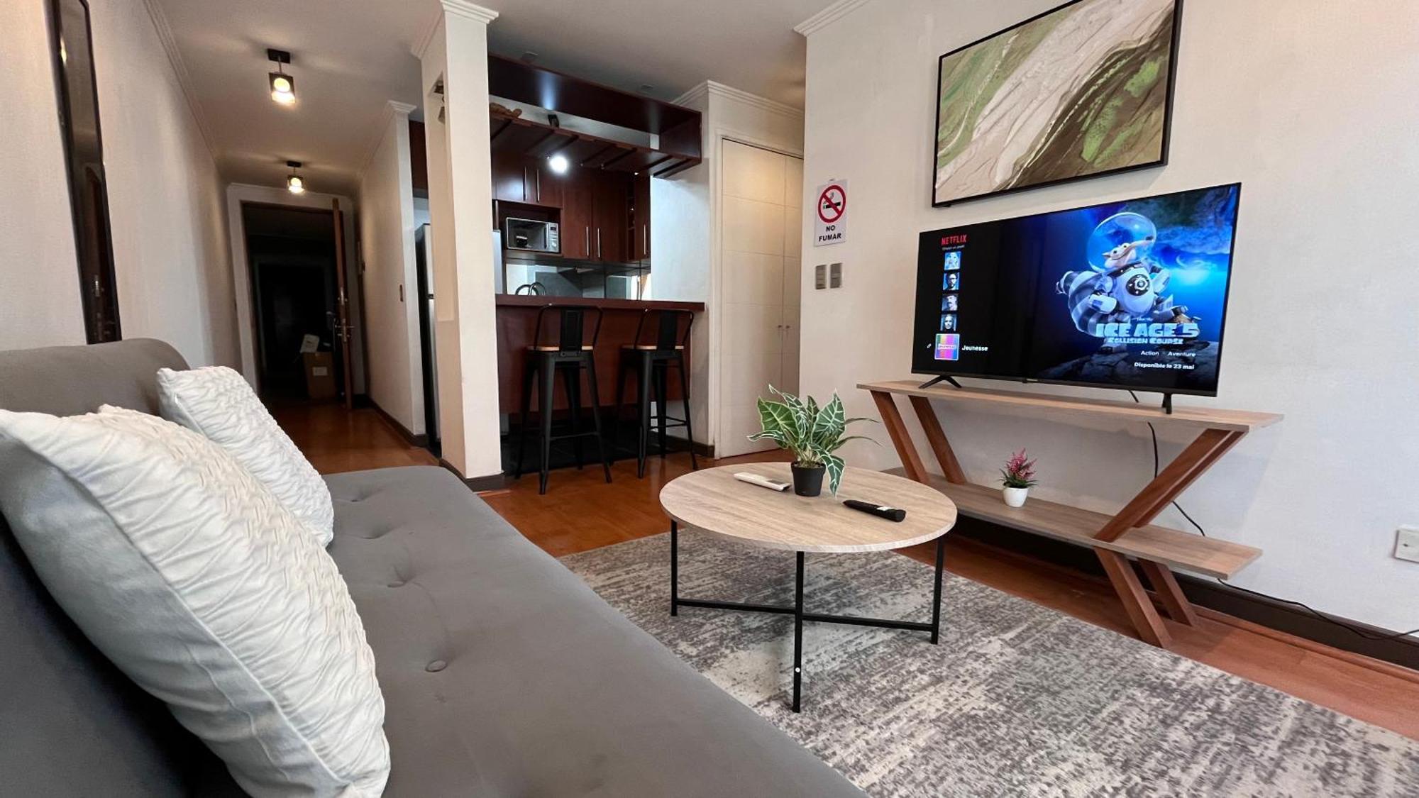 Apartamentos City Centro Manuel Montt Santiago Dış mekan fotoğraf
